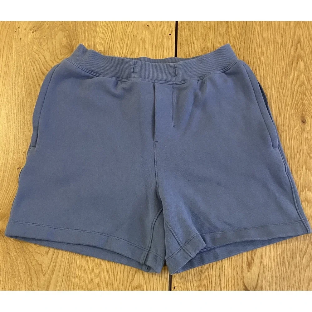 Lululemon Shorts Steady State XS Blue Sweat Shorts LM7BD4S